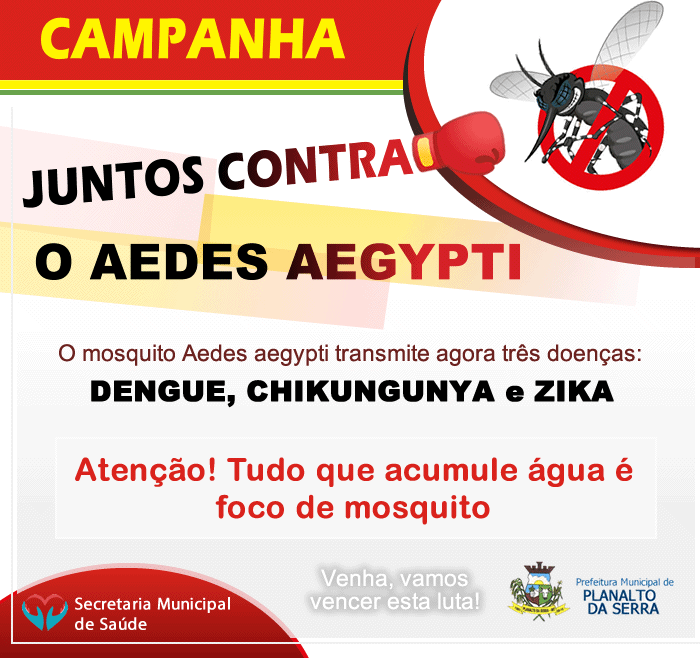 CAMPANHA - Todos Contra Dengue (ano 2018)